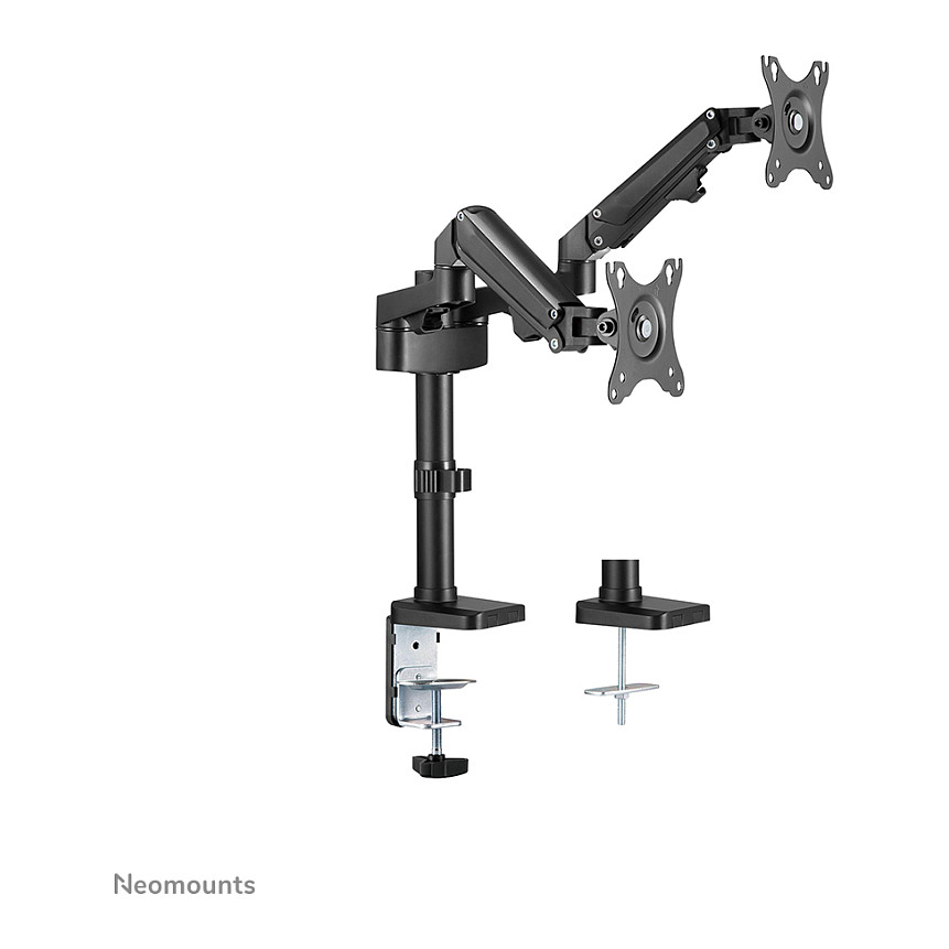 Dvostruki nosač monitora za stol NEOMOUNTS DS70-750BL2 crna-24