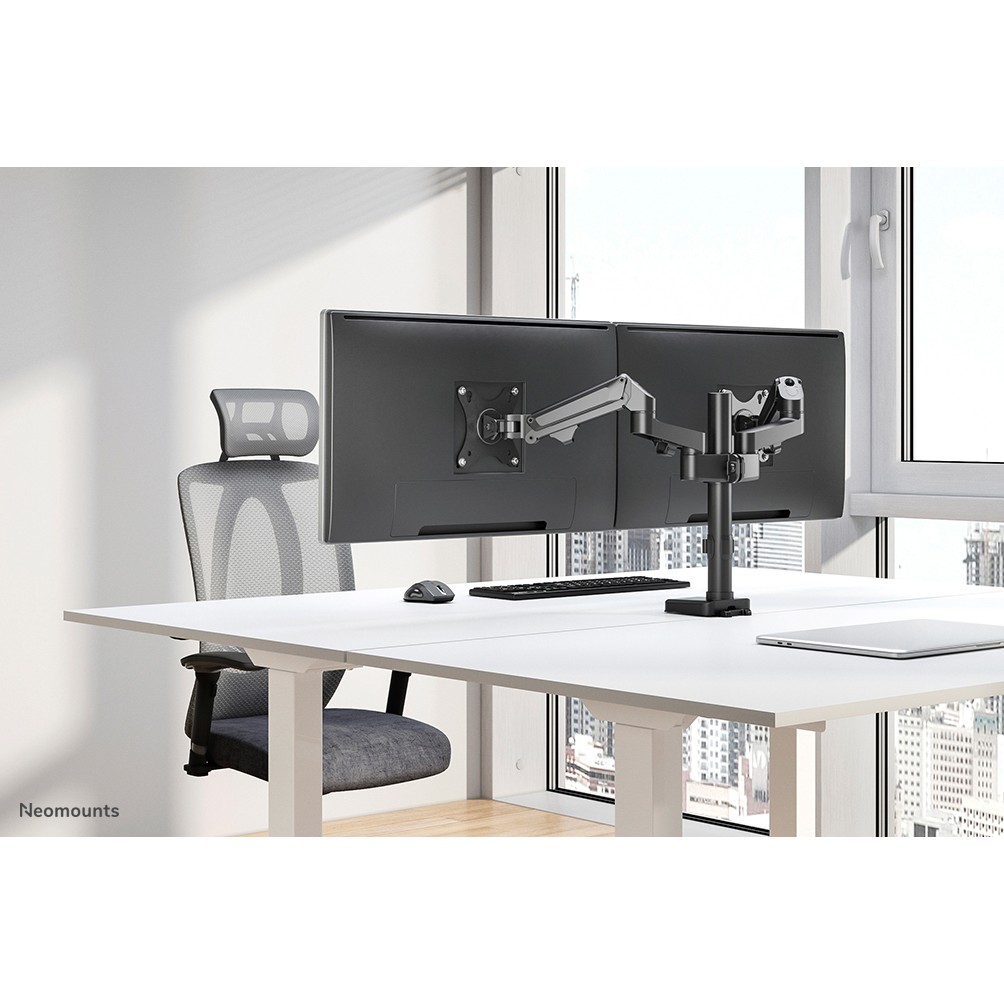 Dvostruki nosač monitora za stol NEOMOUNTS DS70-750BL2 crna-9