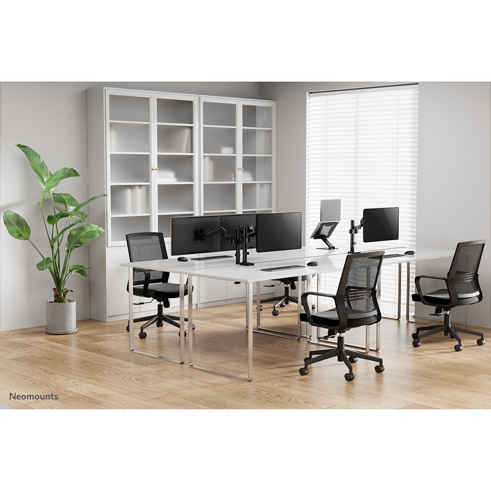 Dvostruki nosač monitora za stol NEOMOUNTS DS70-750BL2 crna-11