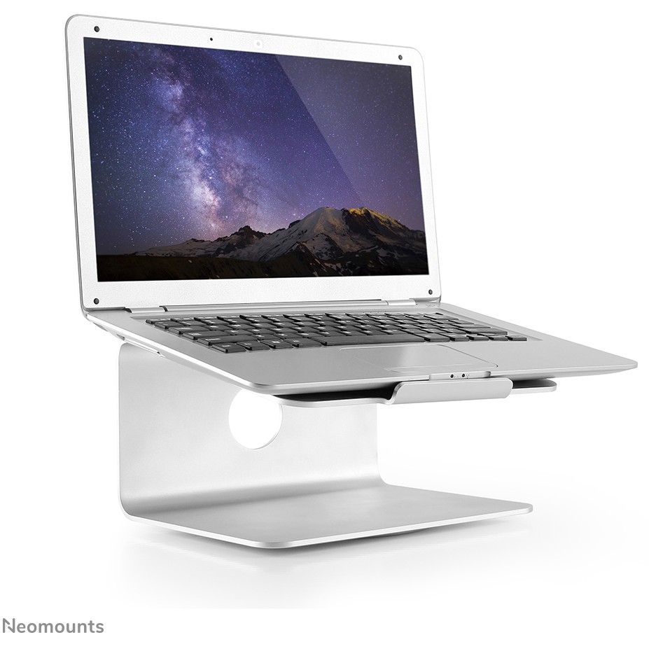 Stalak za laptop NEOMOUNTS NSLS050 (za 10-17", rotacija 360°, brušeni aluminij, srebrni)-13