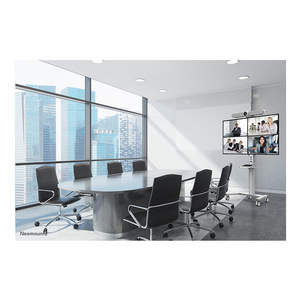 KOLICA NEOMOUNTS vogn med hjul (za flat panel od 37" do 75", nagib -5° do 0°, kotači)-49