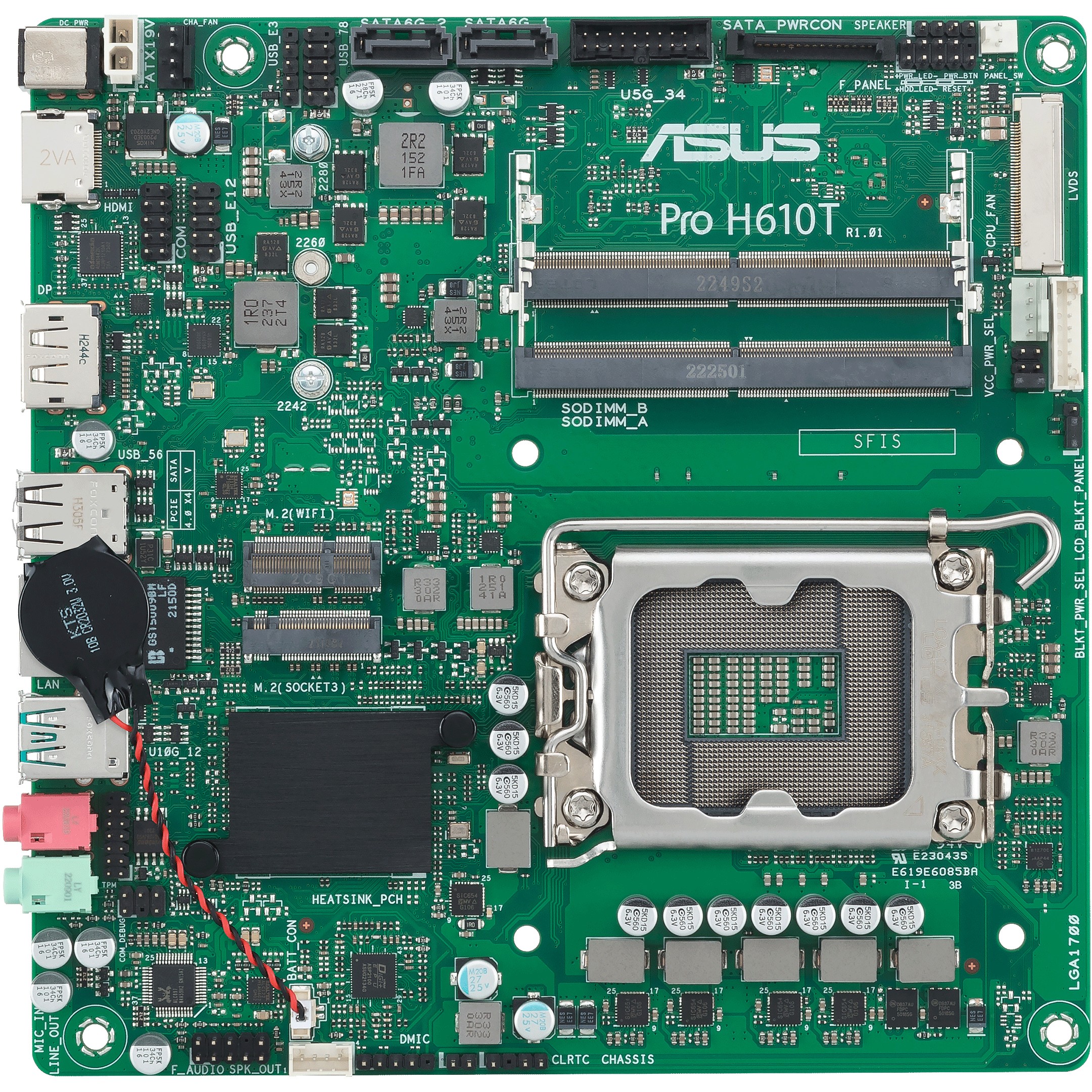 Matična ploča ASUS PRO H610T-CSM (Intel 1700)-5