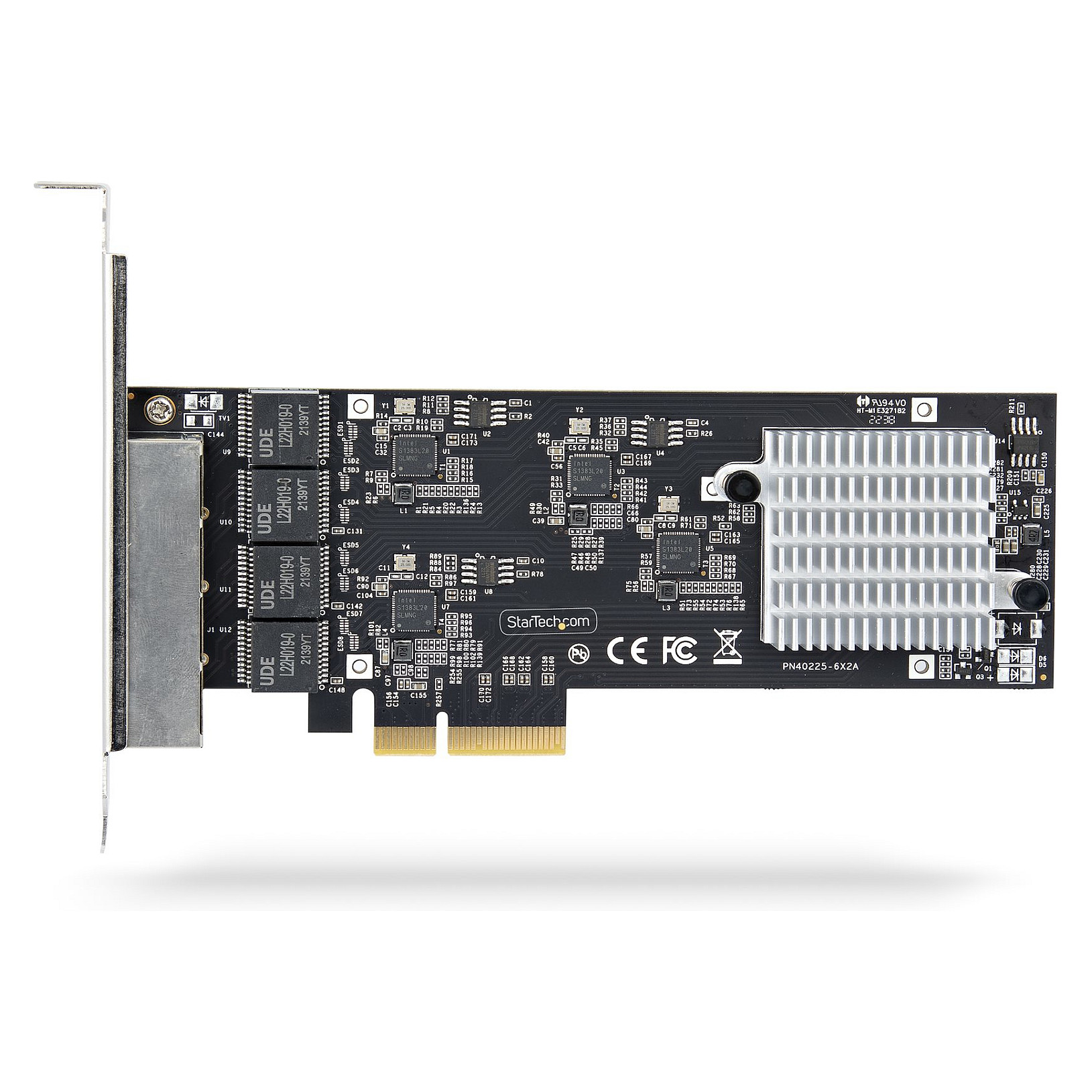 Mrežna kartica STARTECH.COM ST2500MPEX4, 4-portna 2.5GbE PCIe, Intel I225-V-12
