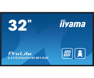 Led zaslon s pozadinskim osvjetljenjem IIYAMA ProLite LH3260HS-B1AG (32", 31.5" vidljivo Full HD, za digitalno oglašavanje)-34