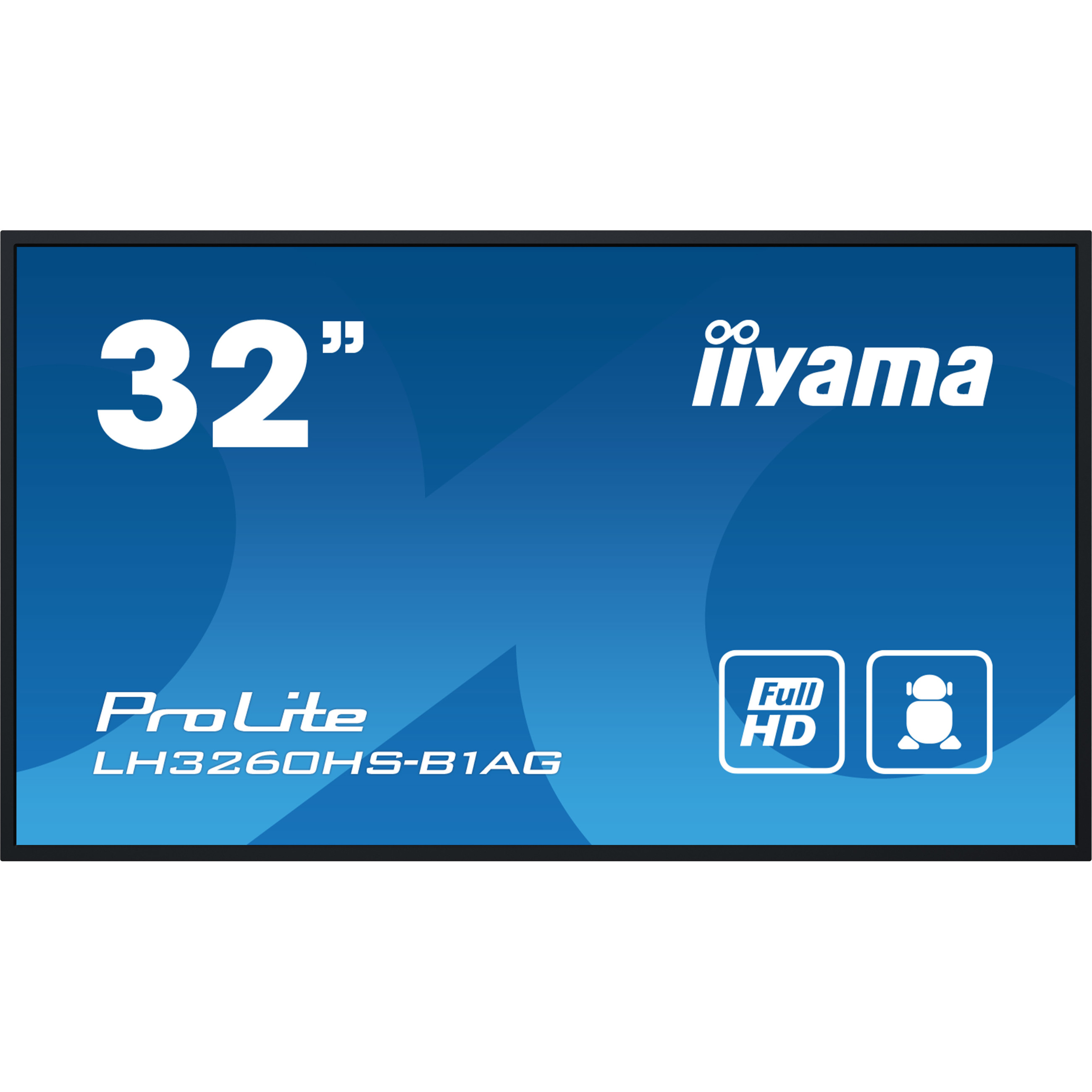 Led zaslon s pozadinskim osvjetljenjem IIYAMA ProLite LH3260HS-B1AG (32", 31.5" vidljivo Full HD, za digitalno oglašavanje)-15