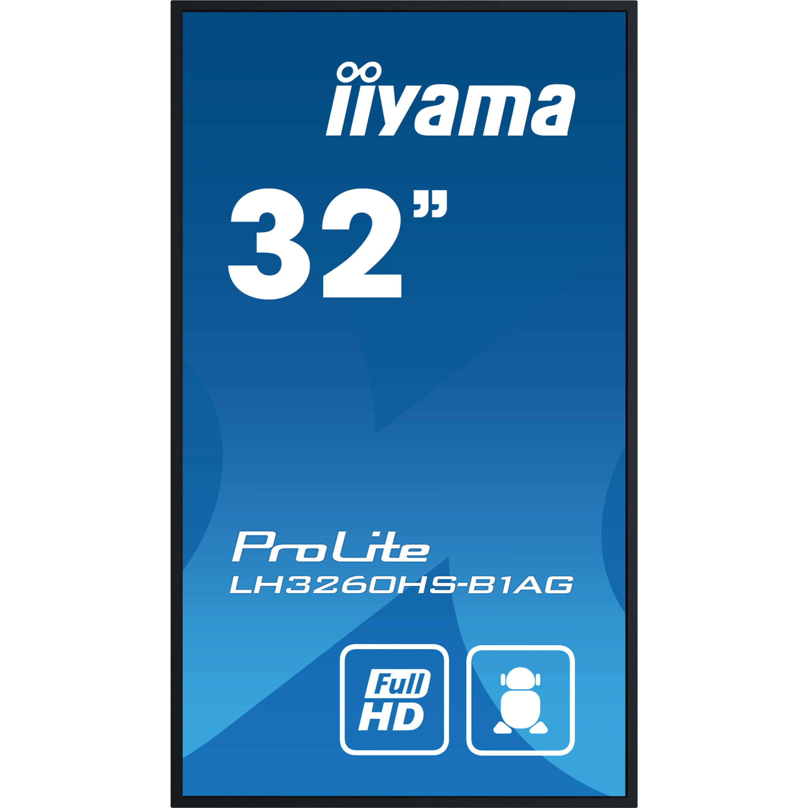 Led zaslon s pozadinskim osvjetljenjem IIYAMA ProLite LH3260HS-B1AG (32", 31.5" vidljivo Full HD, za digitalno oglašavanje)-26