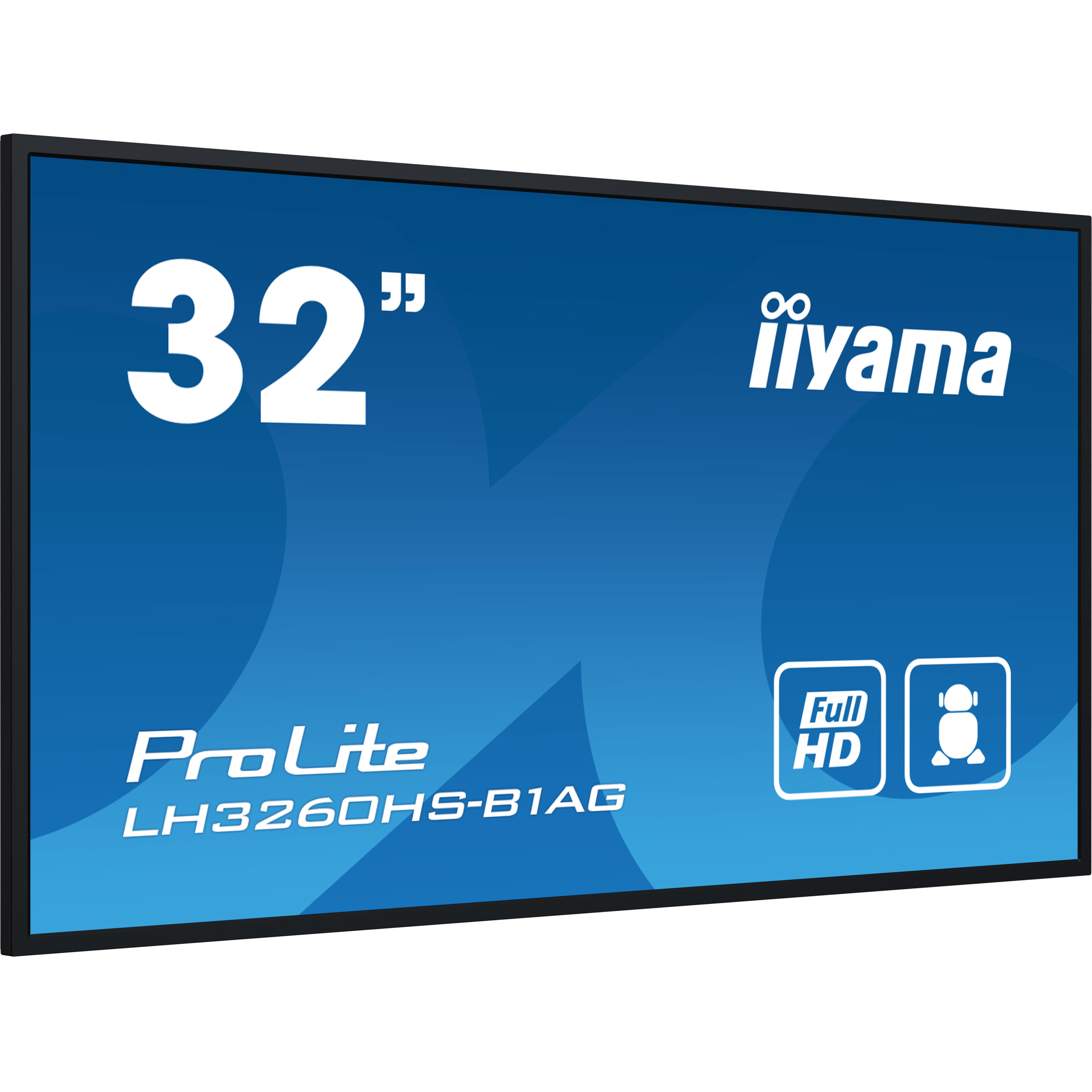 Led zaslon s pozadinskim osvjetljenjem IIYAMA ProLite LH3260HS-B1AG (32", 31.5" vidljivo Full HD, za digitalno oglašavanje)-27