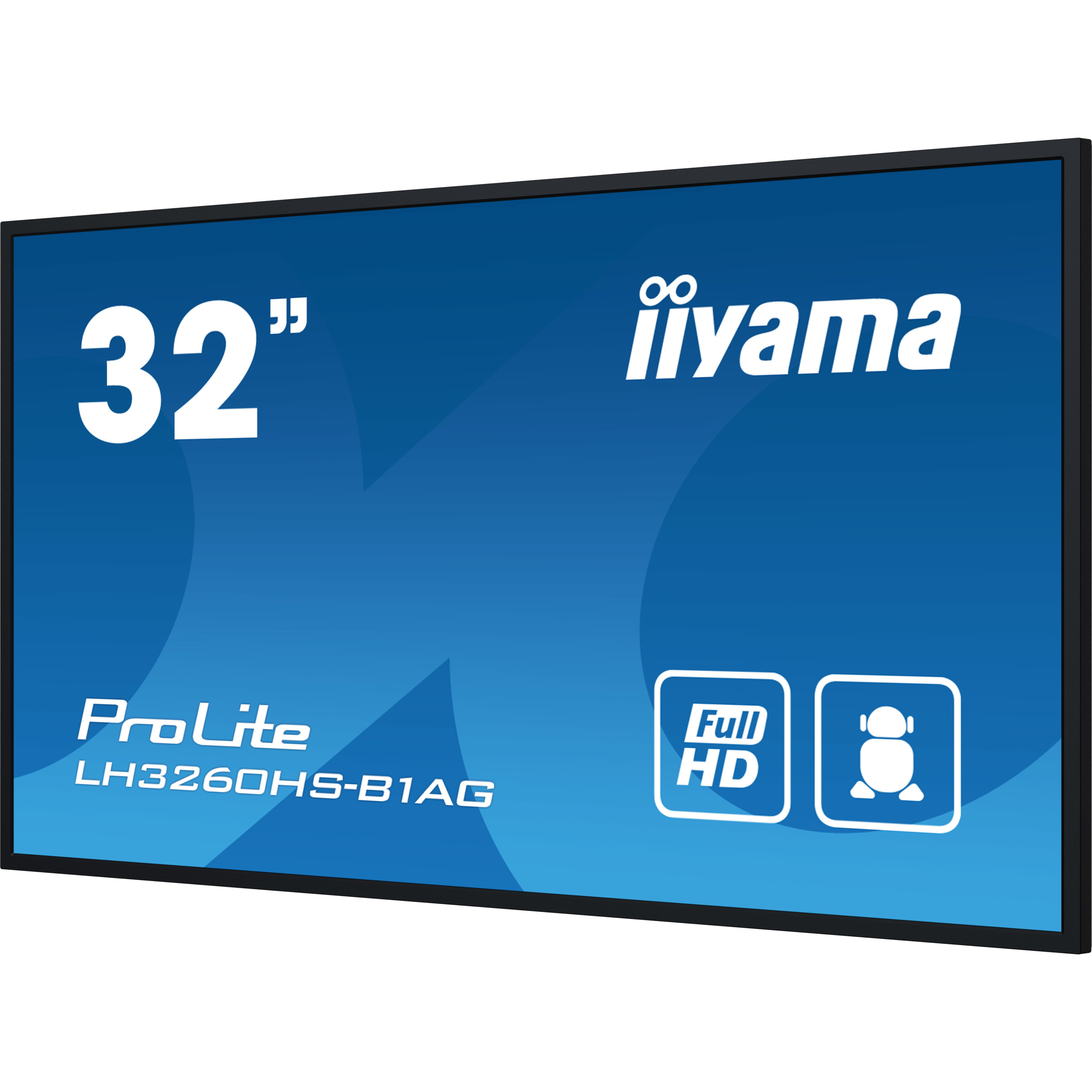Led zaslon s pozadinskim osvjetljenjem IIYAMA ProLite LH3260HS-B1AG (32", 31.5" vidljivo Full HD, za digitalno oglašavanje)-30