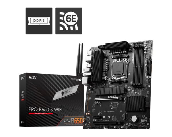 Matična ploča MSI PRO B650-S WIFI (AMD AM5)-2