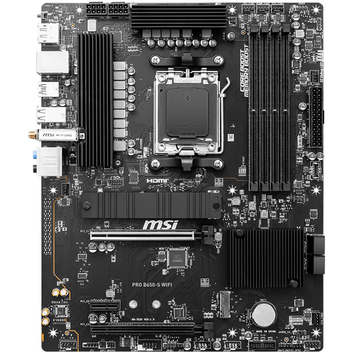 Matična ploča MSI PRO B650-S WIFI (AMD AM5)-3