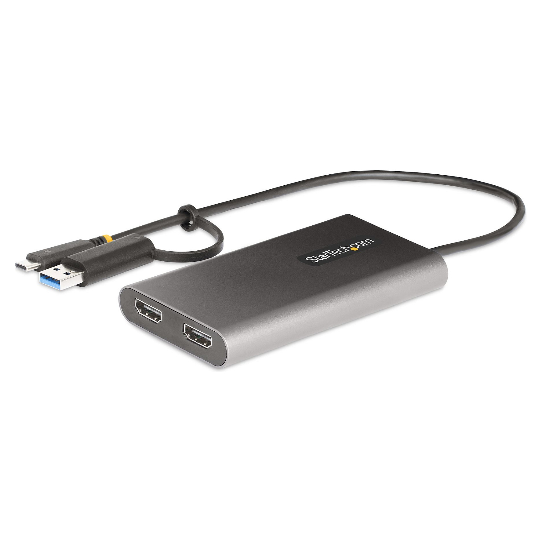 USB-C na Dual HDMI adapter STARTECH.COM 132-USBC-HDMI-ADPT (2x 4K 60Hz, 100W PD, USB-A kompatibilan)-5