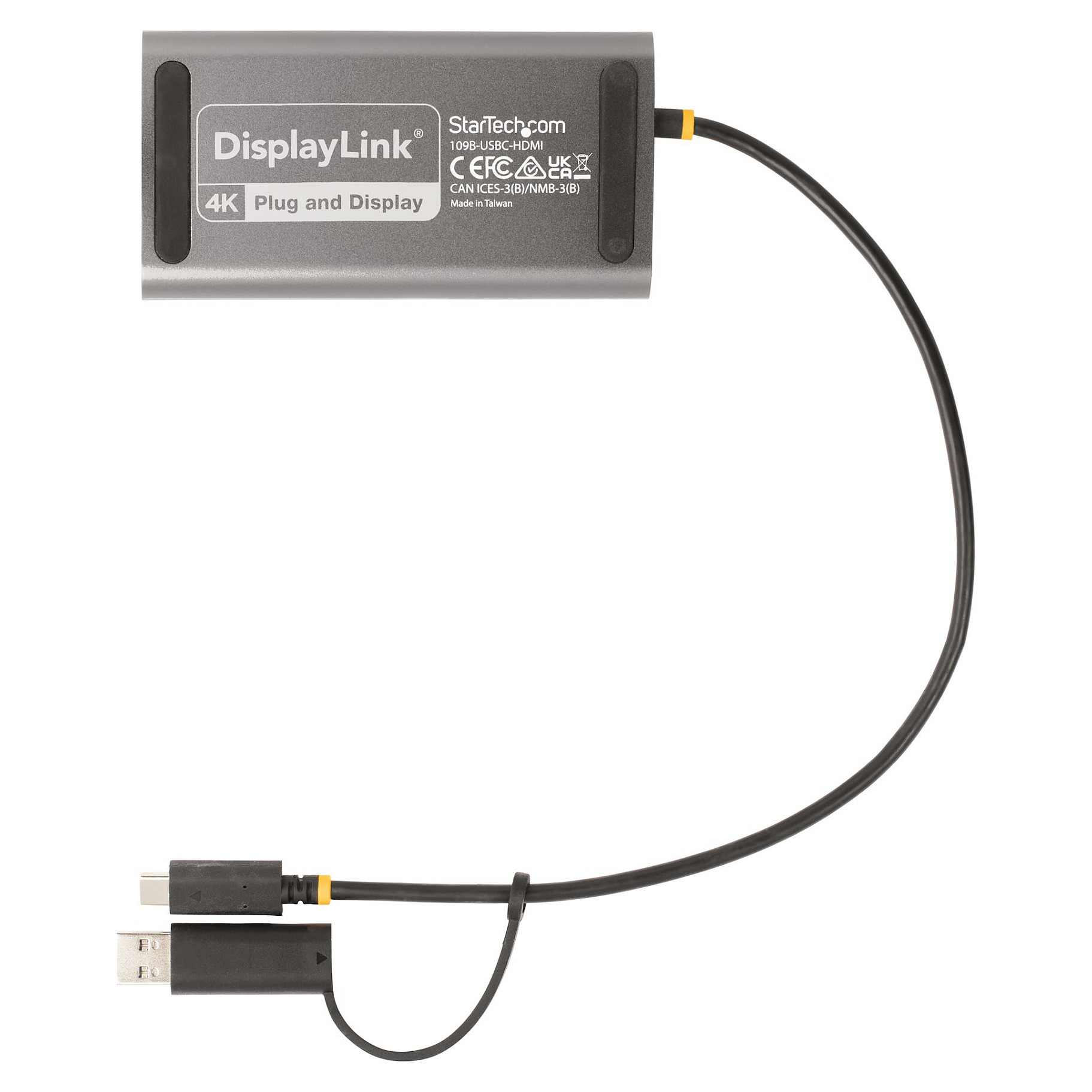 USB-C na Dual HDMI adapter STARTECH.COM 132-USBC-HDMI-ADPT (2x 4K 60Hz, 100W PD, USB-A kompatibilan)-13