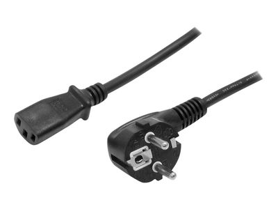 Kabel za napajanje računala STARTECH.COM kabel za napajanje od 3m (18AWG, EU Schuko na C13 kabel za napajanje, 10A 250V, zamjenski AC kabel, TV)-0