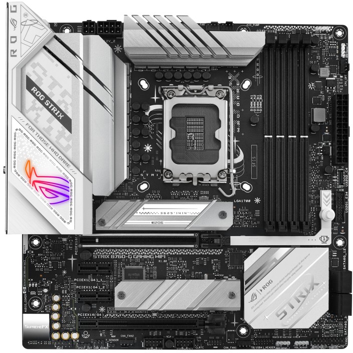 Matična ploča ASUS Intel 1700 ROG Strix B760-G Gaming WiFi (socket LGA1700, micro ATX, Intel B760, DDR5 SDRAM)-5