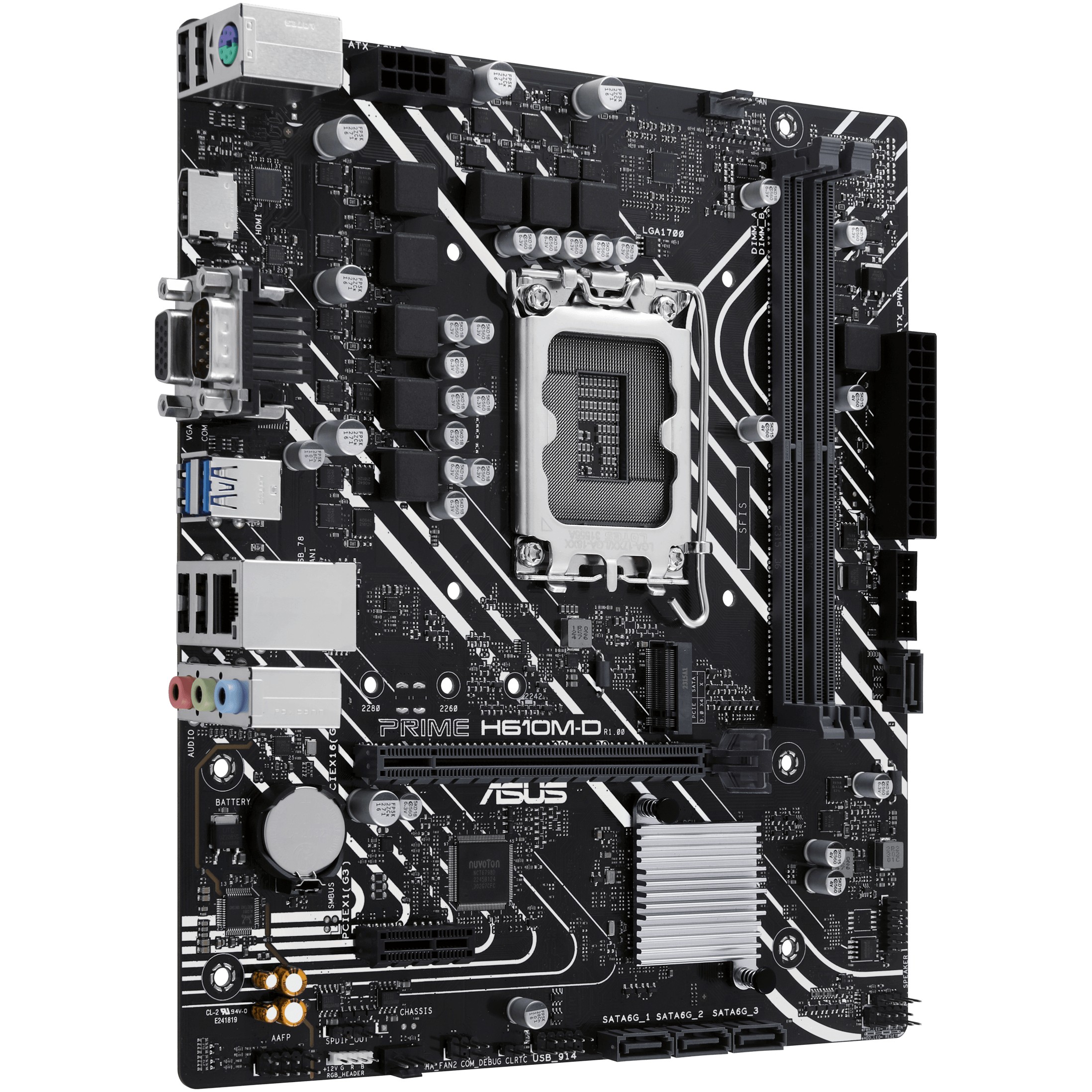 Matična ploča ASUS PRIME H610M-D (Intel 1700)-5