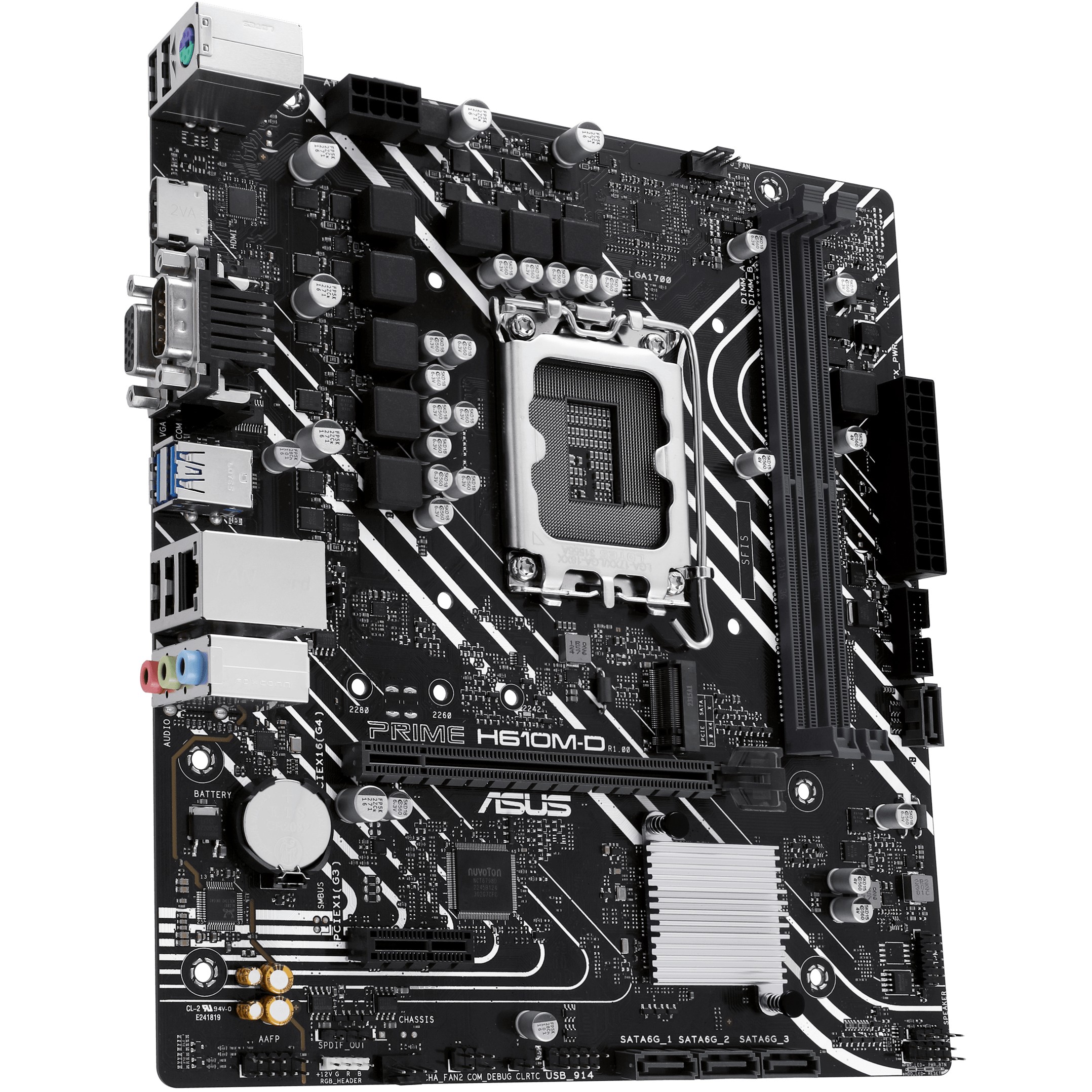 Matična ploča ASUS PRIME H610M-D (Intel 1700)-6