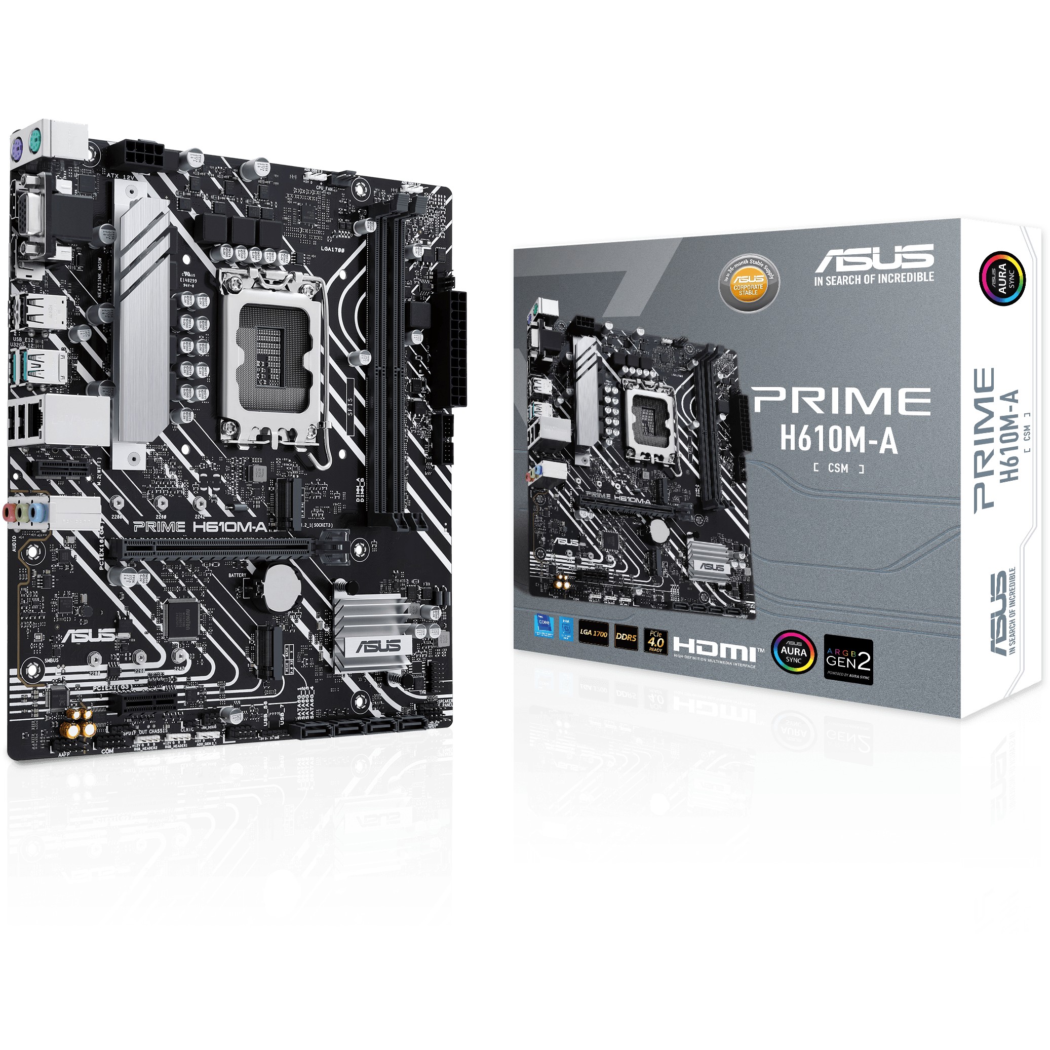Matična ploča ASUS PRIME H610M-A-CSM (Intel 1700)-3