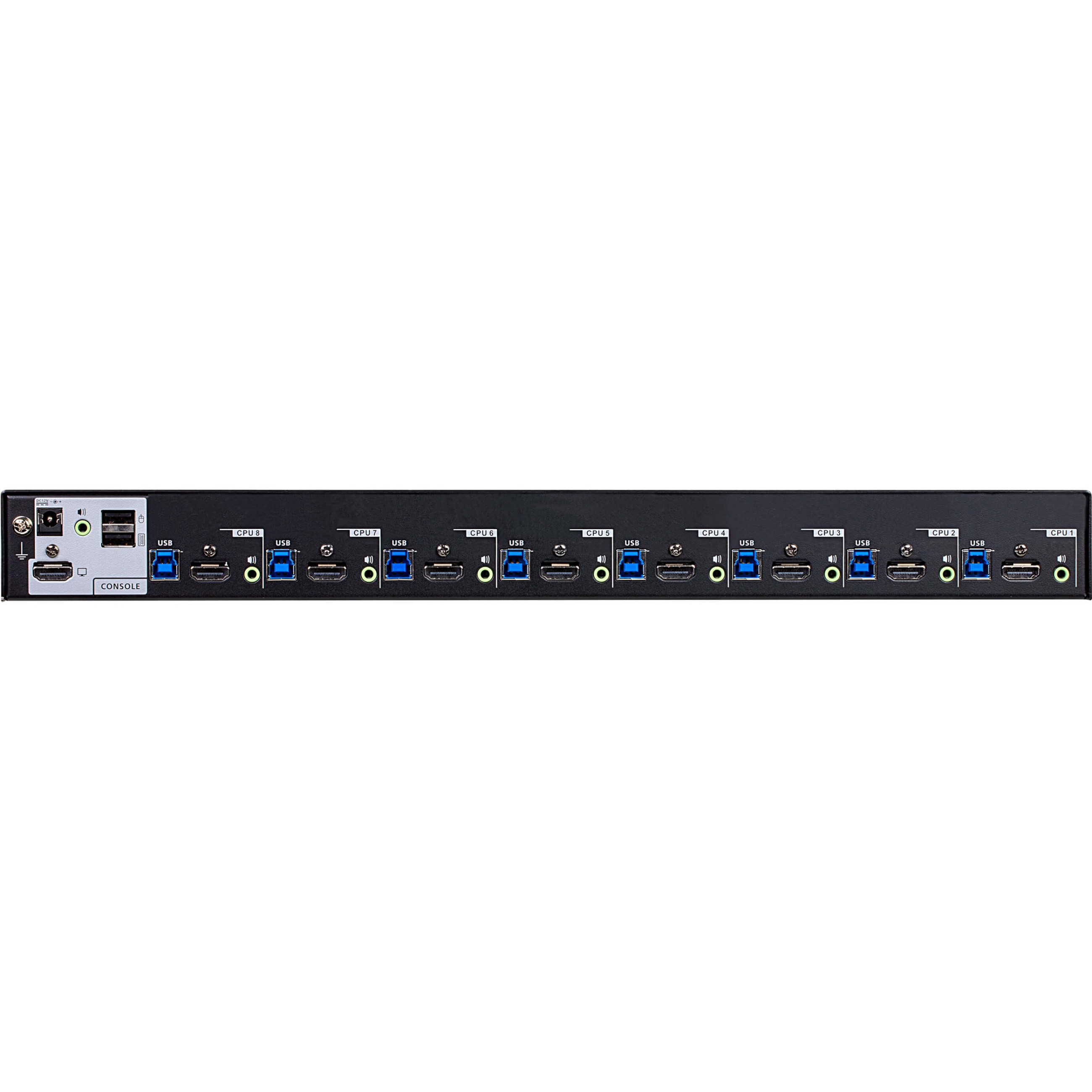 KVM / audio / USB switch ATEN CS18208 (8 priključaka, za montažu u stakak)-5