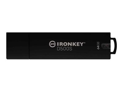 USB stick KINGSTON IronKey D500S (64gb, usb 3.0, secure)-0