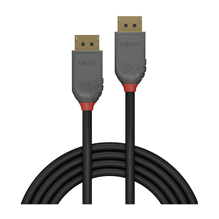 Kabel DisplayPort LINDY Anthra Line (DisplayPort do DisplayPort, 3 m)-5