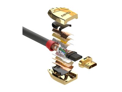 HDMI kabel s Ethernetom LINDY Gold Line Standard (10 m)-1