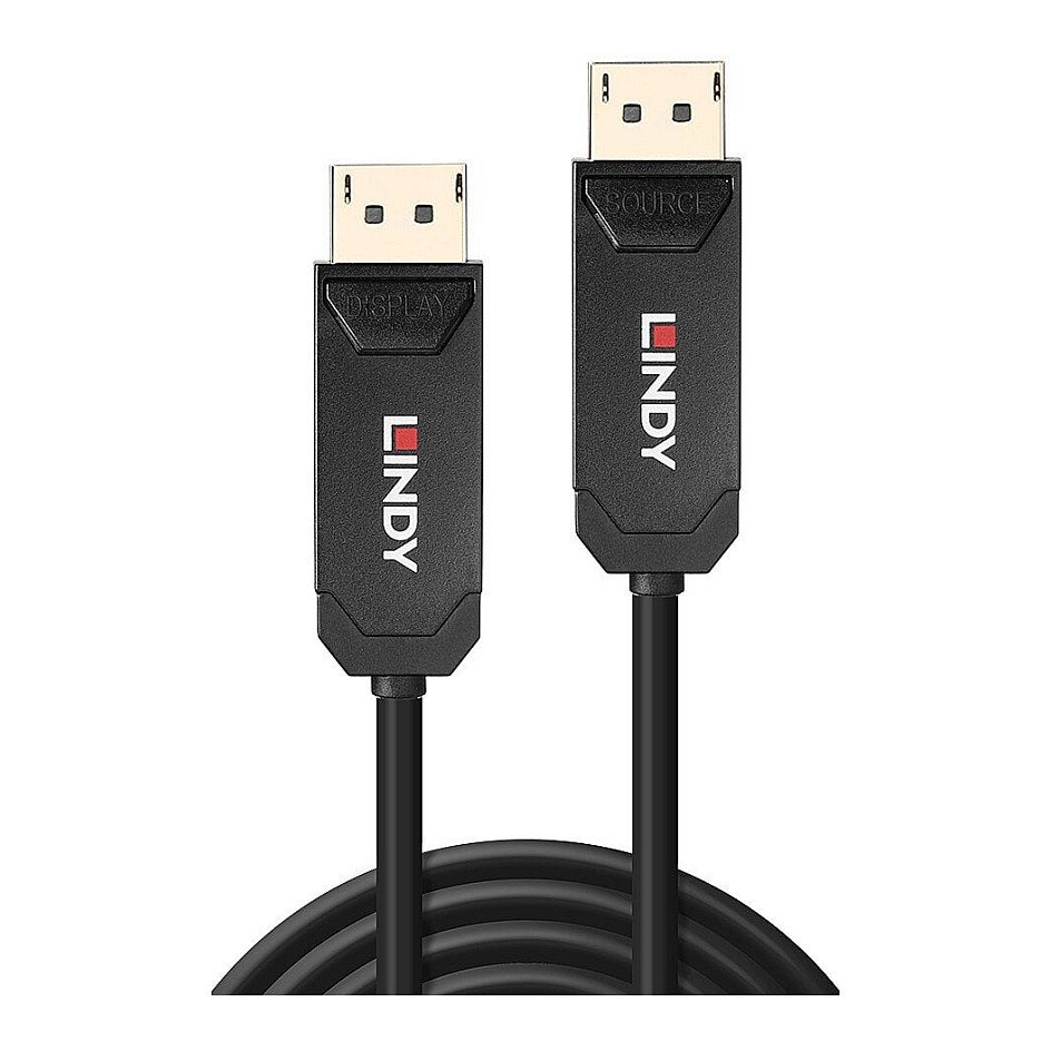 DisplayPort kabel LINDY Fiber Optic Hybrid (10 m, DP 2.0, 8K@60Hz)-4