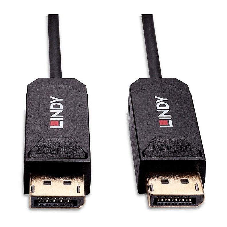 DisplayPort kabel LINDY Fiber Optic Hybrid (10 m, DP 2.0, 8K@60Hz)-5