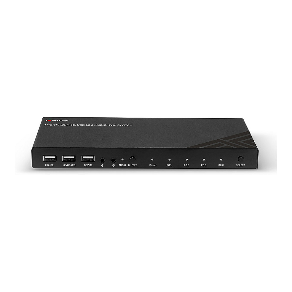 Kvm / audio / USB prekidač LINDY (4 porta)-7