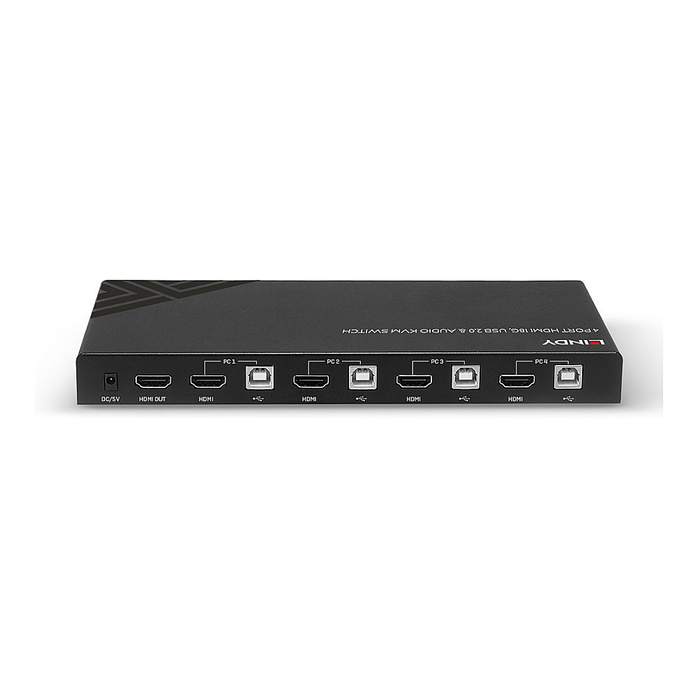Kvm / audio / USB prekidač LINDY (4 porta)-8