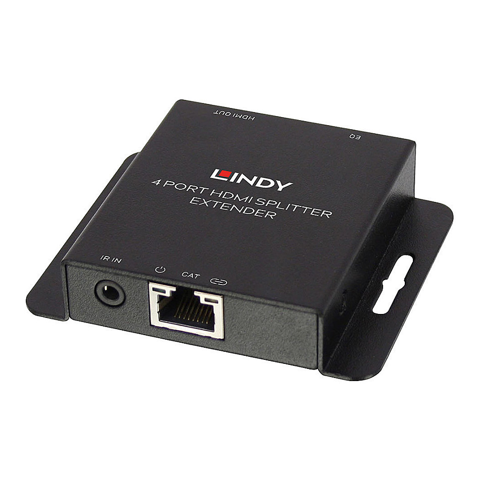 Video/audio/infracrveni produžitelj LINDY Cat.6 HDMI & IR Splitter Extender with Loop Out-7