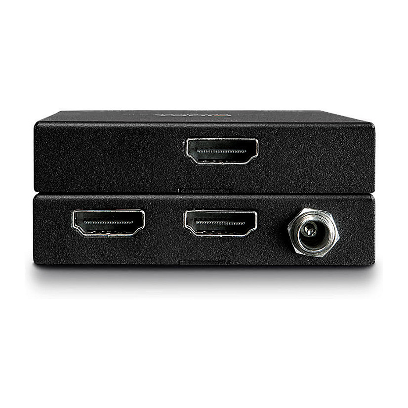 Ekstender LINDY (Cat.6 HDMI 18G & IR produživač s PoC i pretljom izlaza, odašiljač i prijemnik, video/audio/infracrveni/napajanje produživač)-11