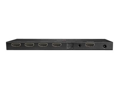 Video/audio razdjelnik LINDY (4 Port HDMI 2.0 18G razdjelnik s audio podrškom, 4 priključka)-3