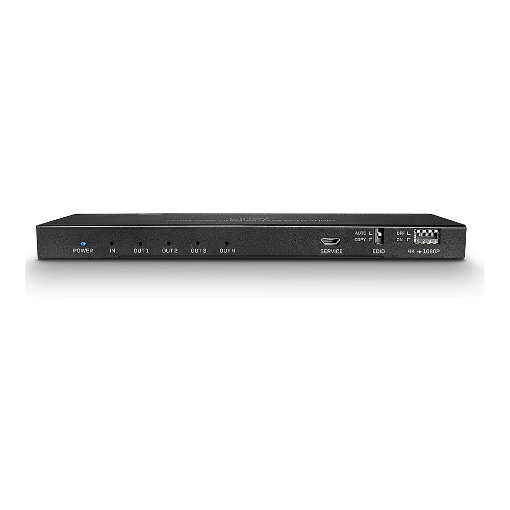 Video/audio razdjelnik LINDY (4 Port HDMI 2.0 18G razdjelnik s audio podrškom, 4 priključka)-6