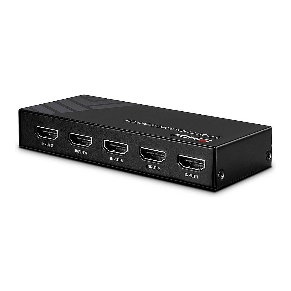 Video/audio prekidač LINDY 5 Port HDMI 2.0 18G Switch (5 porta)-6