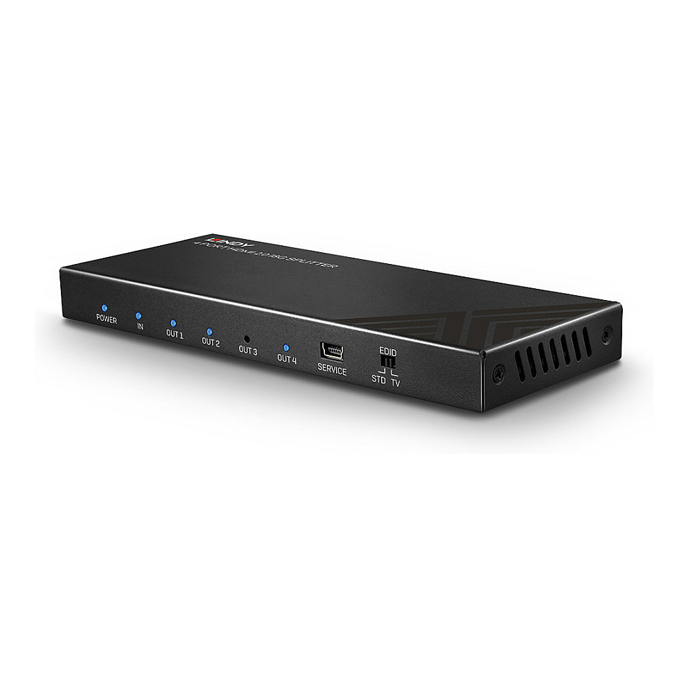 HDMI Razdjelnik LINDY 4-portni 2.0 18G, 4K 60Hz HDR-8