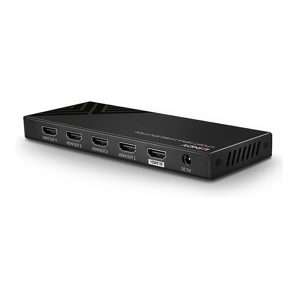 HDMI Razdjelnik LINDY 4-portni 2.0 18G, 4K 60Hz HDR-11