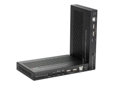 HDMI KVM Extender LINDY 100m HDBaseT 3.0, 4K@60Hz, USB 2.0, RS-232, PoC-2