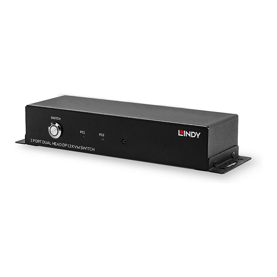 KVM prekidač LINDY 2 Port Dual Head DP 1.2 (4K@60Hz, 4x USB 2.0)-6