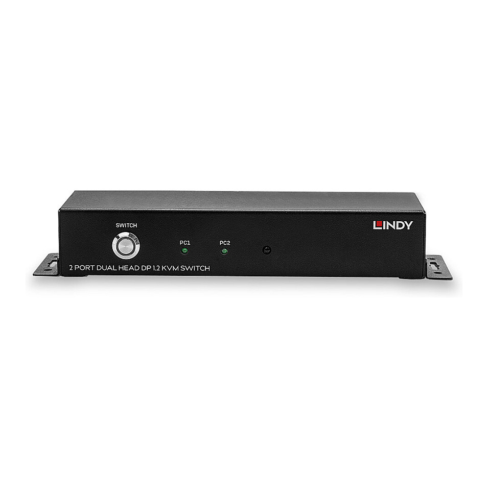 KVM prekidač LINDY 2 Port Dual Head DP 1.2 (4K@60Hz, 4x USB 2.0)-8