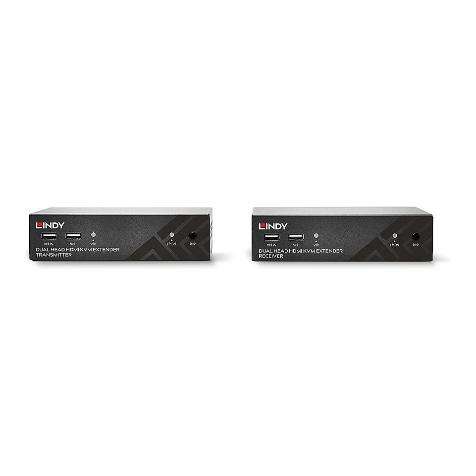 KVM Extender LINDY 100m Cat.6 Dual Head HDMI, USB & RS-232, HDBaseT 2.0-7