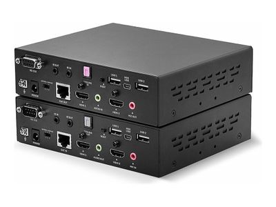KVM Extender LINDY 100m Cat.6 Dual Head HDMI, USB & RS-232, HDBaseT 2.0-1