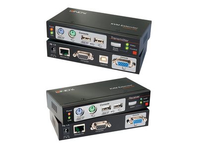 KVM Extender LINDY Cat.5 Combo 300 (300m, VGA, USB, PS/2)-0