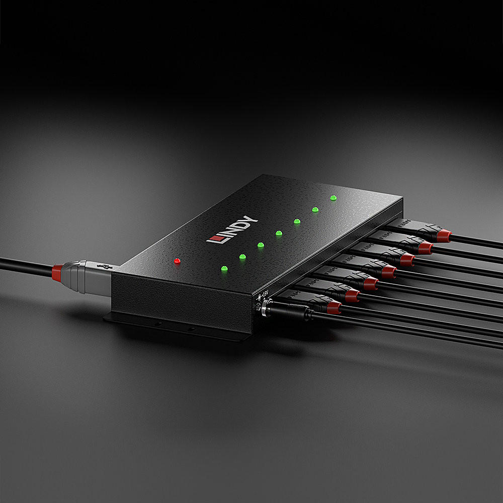 Hub LINDY 7 Port Industrial USB 3.0 (7 portova)-8