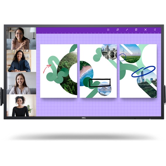 LED zaslon s pozadinskim osvjetljenjem DELL P5524QT (54,64" vidljivo, 4K)-5