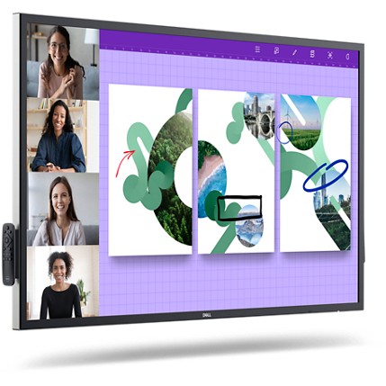 LED zaslon s pozadinskim osvjetljenjem DELL P5524QT (54,64" vidljivo, 4K)-7