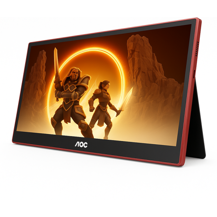 Monitor AOC 16G3 (15,6" IPS, 144Hz, 1920x1080 FHD, gaming, prijenosni) crni-21