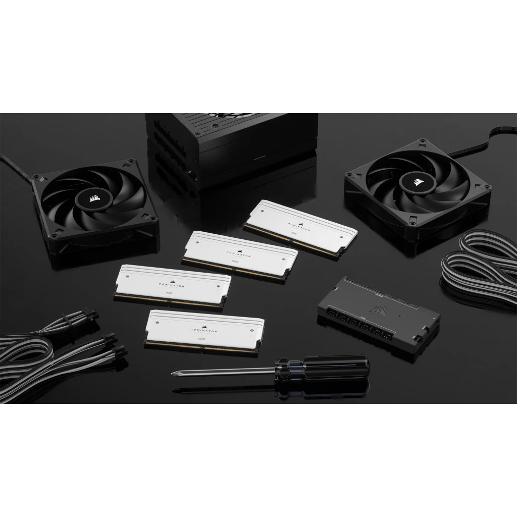 RAM CORSAIR D5 7000 32GB C34 Dom Titanium RGB K2-6