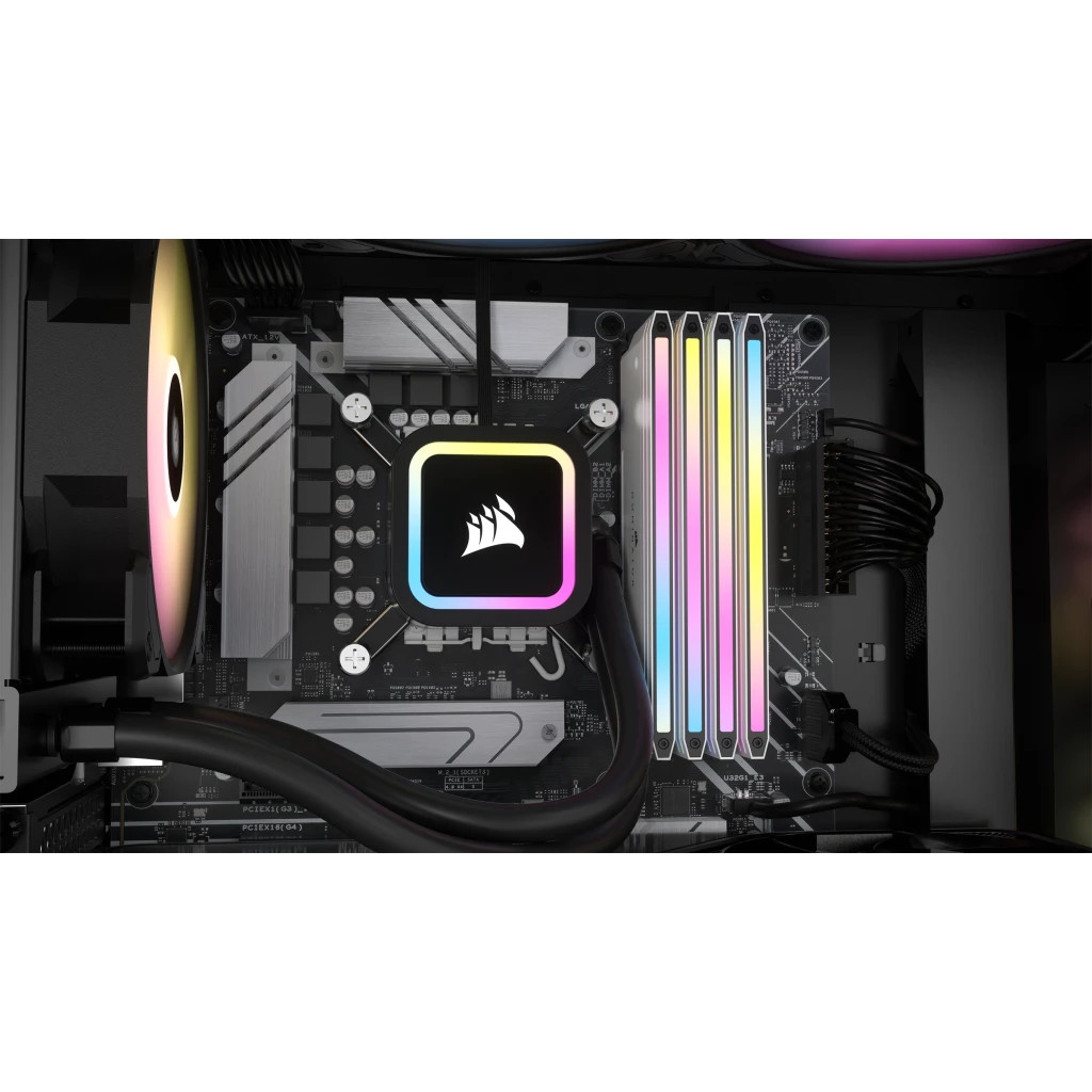RAM CORSAIR D5 7000 32GB C34 Dom Titanium RGB K2-8