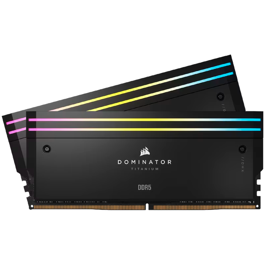 RAM CORSAIR D5 6400 32GB C32 Dom Titanium RGB K2-0