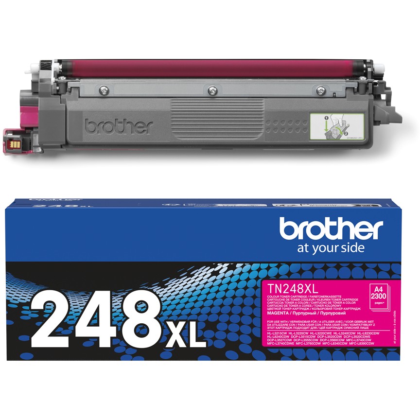 Toner BROTHER TN-248XLM magenta-7